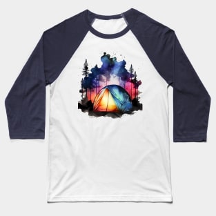 Tent Life Baseball T-Shirt